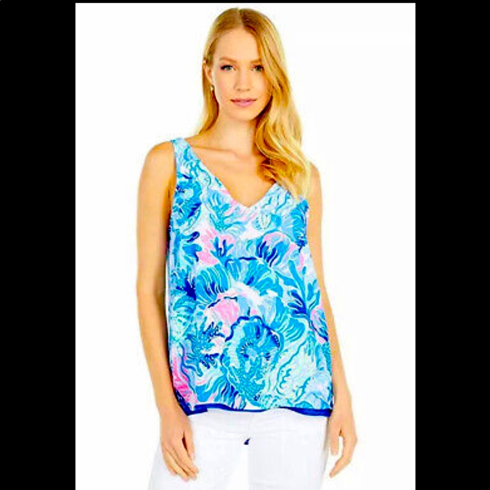 Lilly Pulitzer Florin Reversible Tank Top